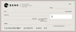 © bibin - Bank check, Brown vector blank money cheque, checkbook template with guilloche pattern and fields. Currency payment coupon, money check background