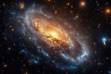 Wall Mural - celestial wonders unfold with swirling nebulas and vibrant galaxies, illuminated by countless stars, creating a breathtaking and uncharted universe that invites exploration and awe