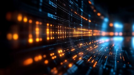 Abstract digital data stream. (3)