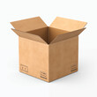 © HecoPhoto - Open Cardboard Box Shipping Package Delivery Empty Carton