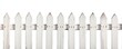 © adri - White picket fence isolated on white background. (6)