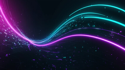 abstract background with stars
