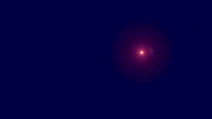 motion graphic cosmic bloom a vibrant, crimson light emanates from the center of a deep blue canvas,