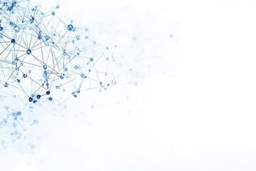 Wall Mural - a blue and white background with a lot of lines