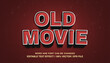 © AnrizStock - editable text effect old movie