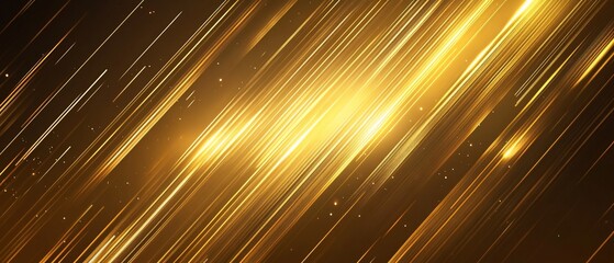 Wall Mural - Golden light streaks, abstract background