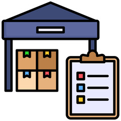 Canvas Print - Inventory Icon