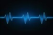 © zishan - For medical applications and websites, a flat icon of a heartbeat or pulse, Generative AI.