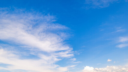 Wall Mural - clear blue sky background,clouds with background.