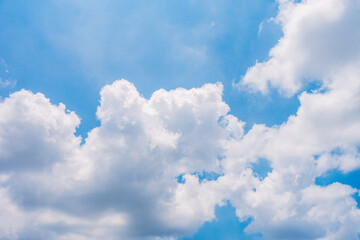 Wall Mural - clear blue sky background,clouds with background.