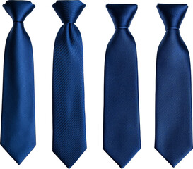 blue necktie