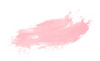 © arita - Hand drawn pink brush stroke isolated on transparent background.