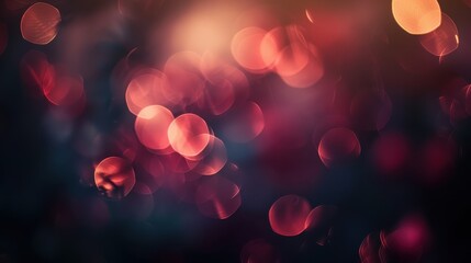 soft glimmers of light create a cosmic effect on dark background