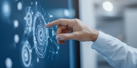 Poster - Interactive Urban Management Interface Haptic Display with Real-Time Data Visualization for Smart City Operations - Enhancing Efficiency and Connectivity in Public Sector Innovation