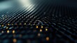 © Kultivad - Detailed view of graphene layer in superconducting wire with dark tones and light reflections