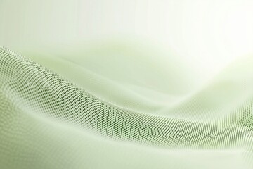 Wall Mural - green and white gradient background with dots, minimalist design, light green tone