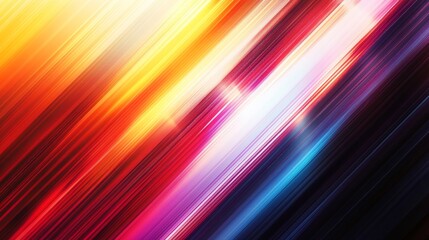 Aufkleber - Abstract colorful diagonal lines background
