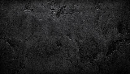 Poster - textured black background with rough matte surface ideal for minimalist design, product showcases, and dark themed graphic projects