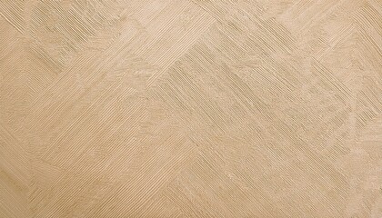 Poster - textured beige stucco wall with abstract swirl pattern for modern interior design or artistic background usage