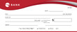 © bibin - modern bank cheque checkbook. money draft voucher