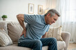 © Silaya Elena - man, holding, back, pain, back, sciatica