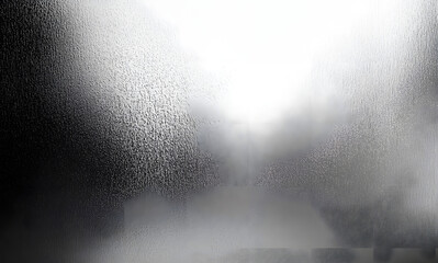 Wall Mural - bright grainy metallic silver gradient aluminum texture abstract blurry monochrome frosted glass eff