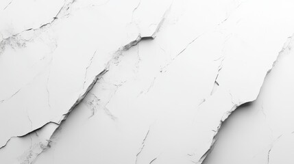 Poster - Abstract white cracked texture background