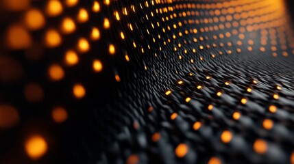 Poster - Abstract background with glowing lights and dark texture