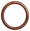 © Rawpixel.com - PNG Walnut wood circle frame vintage jewelry photo