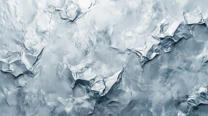 Poster - Abstract textured background. Gray, white, and blue tones.