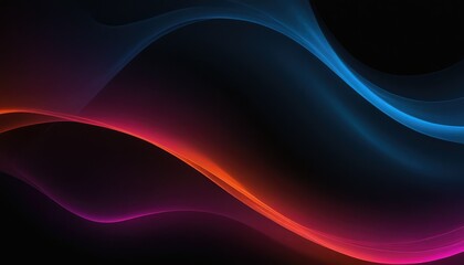 Wall Mural - wavy background gradient red and blue 6