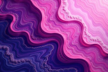 Wall Mural - abstract purple and pink swirling wave pattern design for backgrounds and textures