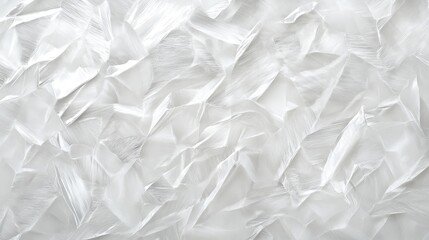 Leinwandbilder - Abstract white crumpled paper texture background