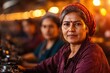 © Ranez - Indian Female Workers Operating Textile Factory Machinery