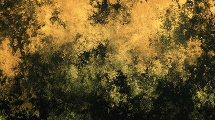 Aufkleber - Abstract gold and green textured background
