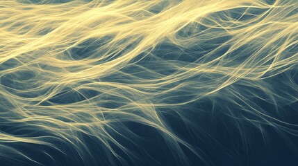 Poster - Abstract image of flowing, interwoven lines.  Perfect for backgrounds and design projects.