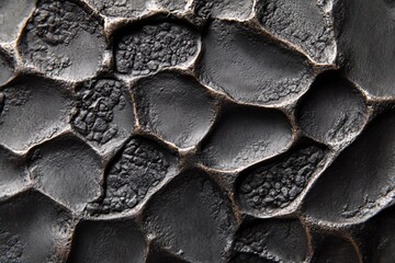Leinwandbilder - Dark Textured Metal Surface Abstract Background Design