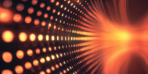 Wall Mural - a glowing abstract background with dynamic light patterns and gradients.