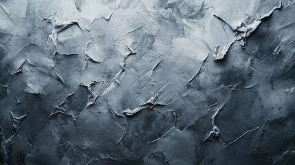 Poster - Dark gray concrete wall texture with a rough, uneven surface.