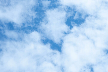 Wall Mural - beautiful blue sky clouds for background.