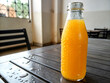© Maisha Farzana - A bottle of mango juice chilled and refreshing