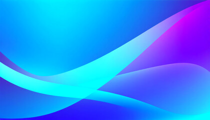 Wall Mural - flowing hues of blue and purple create a tranquil atmosphere