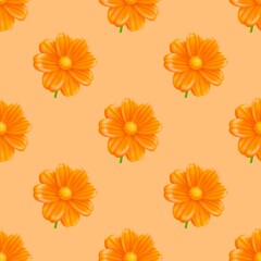 Wall Mural - seamless floral pattern