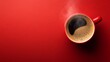 © pongtap - Brewing fresh coffee kitchen table beverage photography modern home close-up