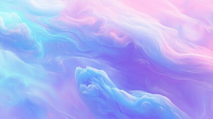 Wall Mural - a smooth, colorful gradient blending vibrant shades of blue, purple, and pink, creating a sleek back