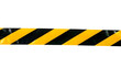 © openwork99 - Horizontal black and yellow caution tape isolated on transparent background