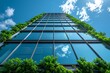 © NS - Eco-Friendly Glass Office Building in a Modern Urban Setting