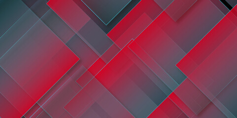 Wall Mural - vector red abstract graphic design banner pattern presentation background. abstract creative triangl