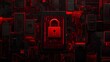 © Anusa - Digital Padlocks and Unlocked Symbol   Cybersecurity Concepts of Online Data Protection and Access Control