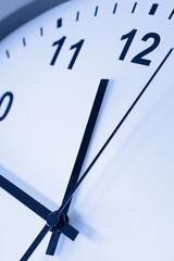 Wall Mural - clock face hands